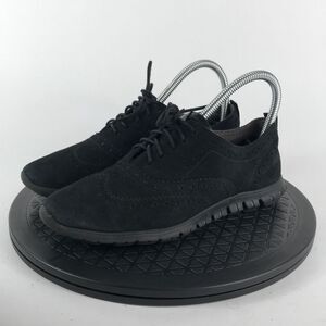 Cole Haan ZeroGrand Black Suede Wingtip Shoes W06084 Women’s Size 7